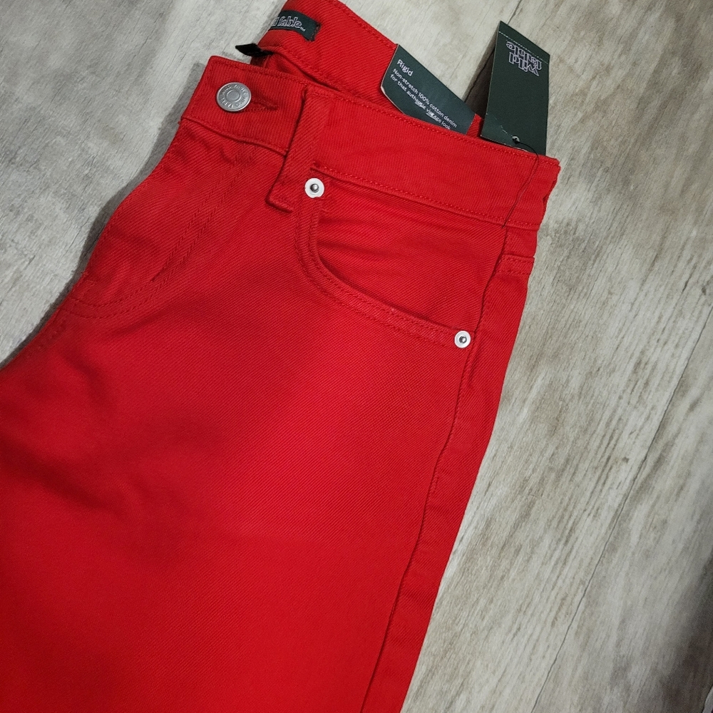 Wild Fable Target Jeans Red New 0